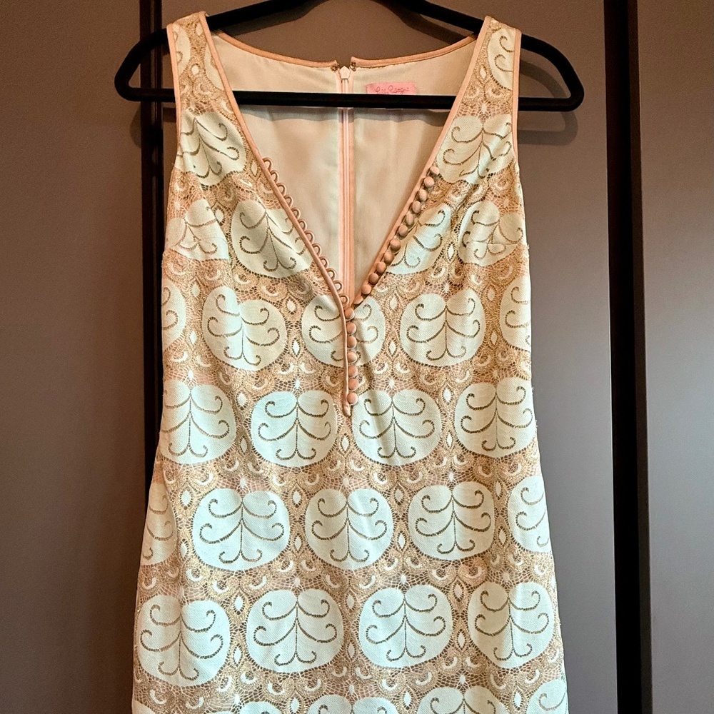 Lilly Pulitzer Lily Pad Nadine Dress, Size 4
